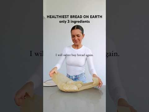 Healthiest Bread on Earth (Only 3 Ingredients!)