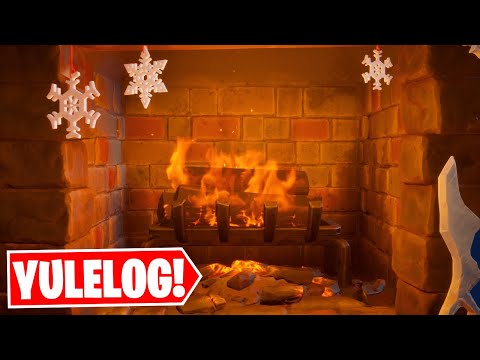 🔥 CHRISTMAS YULELOG STREAM!! | #shorts #fortnite #epicpartner #winterfest