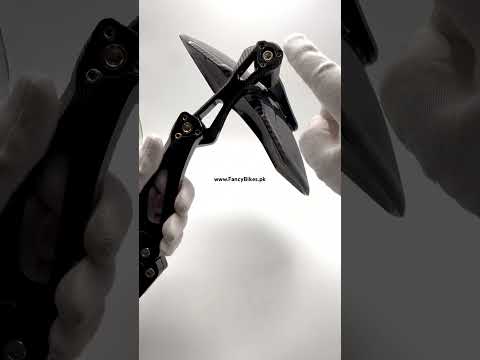 Premium Rear Mudguard Review | Carbon Fiber Print + CNC Adjustable Lever | FancyBikes.pk