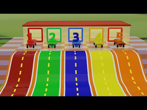Counting with colours  | learn count with spelling |Numbers and colours |Numbers with spelling