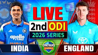 🔴 Live: India vs England 2nd ODI | 2026 Series | Cricket Match Score & Fan Commentary Today
