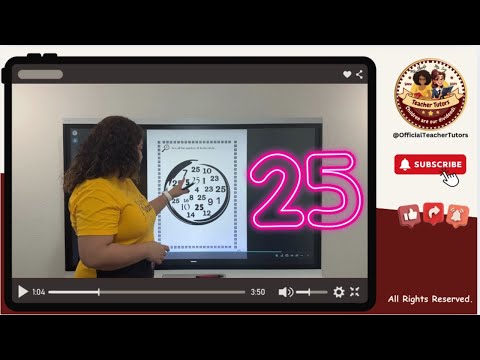 🔎 Number 25: Discover and Count in Real Life