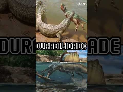 sarcosuchus vs spinossauro