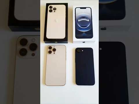 🔥 iphone 16e 2025 vs iphone 13 pro max 2021 #iphone​ #smartphone​ #shorts​