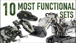 10 LEGO Technic Sets Packed with Incredible Features!