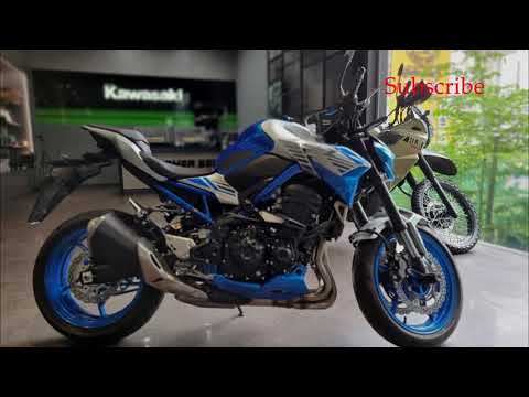 Kawasaki Z900 Special Edition Blue