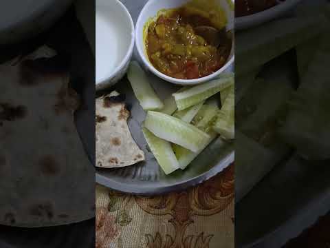 1 रोटी, घीया और वज़न घटाना शुरू!"#WeightLossLunch#HealthyLunch#VajanGhataneWalaKhana#GhiyaKiSabzi