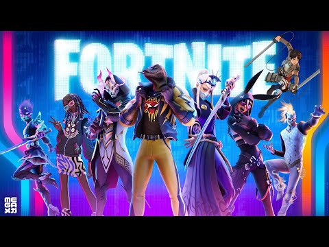 First Time Battling in Mega City - Fortnite!