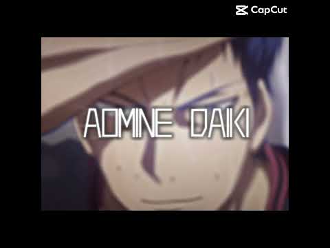 Aomine Daiki , The ace of aces #kurokonobasket #aominedaiki