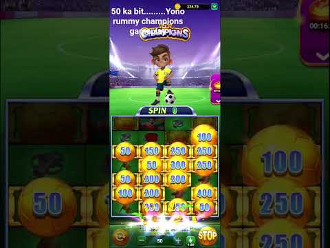 yono rummy champions game gameplay big win 50 bit#yonorummy #spinwinner #yonogames