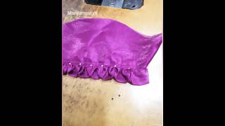 Designer sleeve design pattern tutorial #shortsfeed  #viralreels