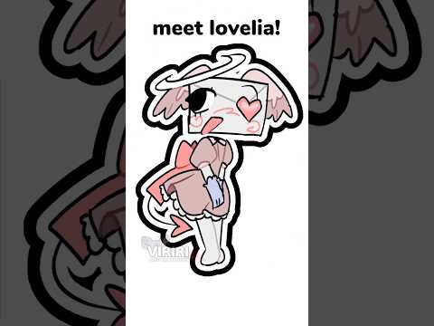my dandy’s world oc, lovelia the love letter! // #dandysworld #roblox #oc #animation