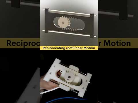 Reciprocating rectilinear motion ⚒️ New Mechanical Principle ✅ #cad #mechanism #3ddesign #solidworks