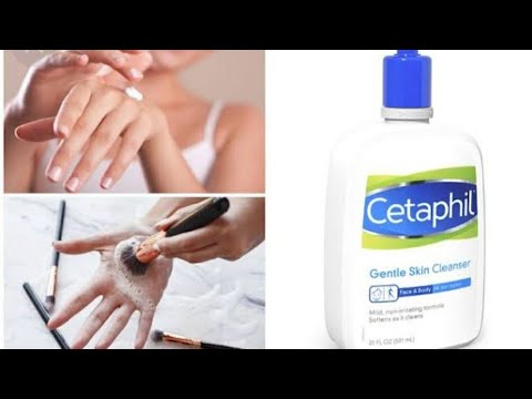 Cetaphil Gentle Skin Cleanser  review ; Dermatologically tested🥰#cetaphil#gentleskincleanser