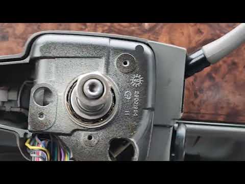 1991-1993 Buick Regal ignition cylinder replacement with tilt steering column