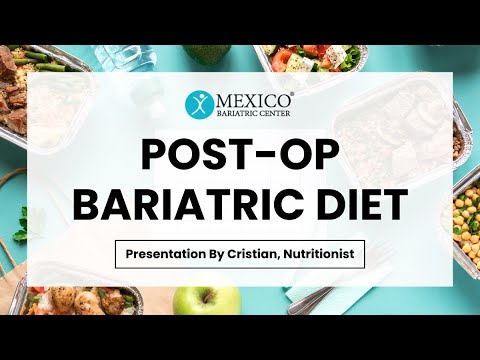 Bariatric Post-Op Diet Webinar