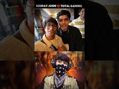 Total gaming vs Sourav joshi 💀 Wait for it.🤣 #shorts #funny #trending