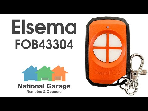 Elsema FOB43304 Garage Remote Control Video Description