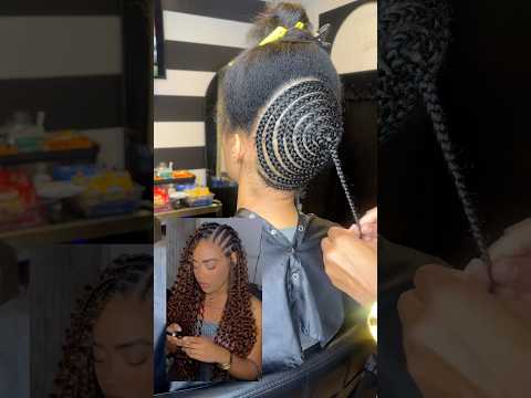 THAT’s CROCHET BRAIDS ⁉️😱🤨#protectivehairstyles #naturalhair #healthyhairjourney #crochetbraids