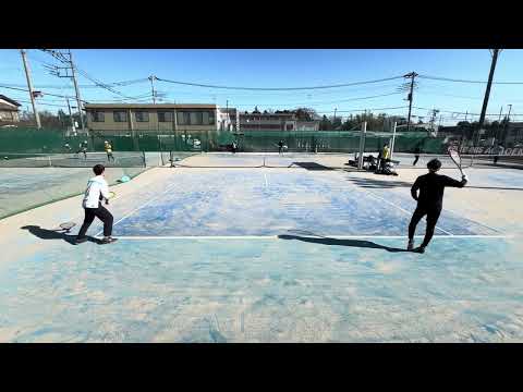 新年会テニス20240113 Happy new year tennis with friends