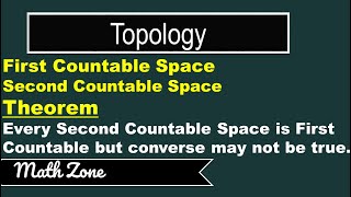 First Countable Space | Second Countable Space | Every Second Countable Space is First Countable