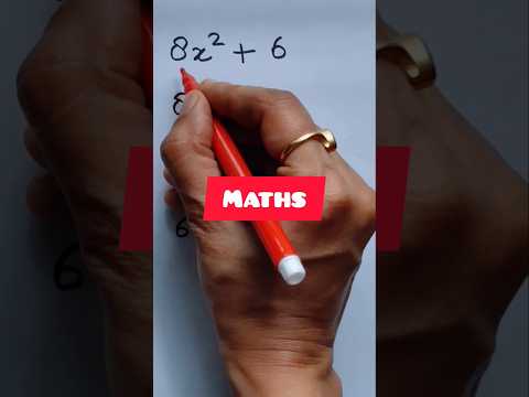 Maths Equation #maths #coefficient #numbers #shortvideo #shorts #viral #schoolmath #ncertmaths