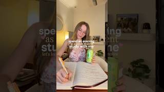 *PRODUCTIVE* Evening Study Vlog✨ #studyvlog #studymotivation #studywithme