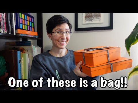 DOUBLE HERMES UNBOXING! My SA Surprised Me With A Bag!