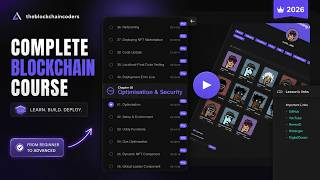 Blockchain Developer Bootcamp 2026 | Complete Web3 Course for Beginners to Advanced