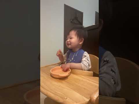 離乳食を食べる！【20250122】