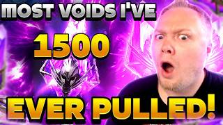1500 Voids Shards! Biggest Shard Pull Session of My Life!  Raid: Shadow Legends