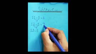 Subtraction Trick #mathstricks #mathmagic #shortvideo #ytshorts |English Skills
