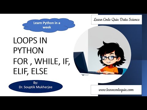 Learn Code Quiz: Data Science | Loops in Python, and If-Else Statements | Learn Python in a Week