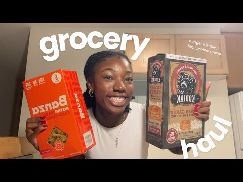 *realistic* grocery haul on a budget + living alone | 20 Something Diaries