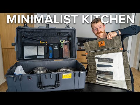 How I fit my entire kitchen into one suitcase.