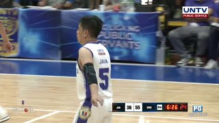 Offensive rebound by the Magis