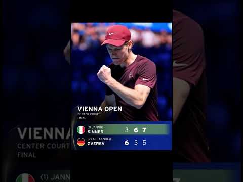 🎾 Jannik Sinner’s Epic Comeback vs Zverev | Vienna Open 2025 Final #Review #Tennis #Sports #Win