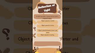 IIT JEE Preparation Made Fun | Quick IIT Prep Quiz for Kids | Shorts for kids | Reflection of Light