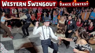 LINDY, JIVE , SWING 2026  DANCE CONTEST at Western Swingout - round 3 - 5 couples left