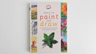 Full Art Book Flip Through: 'Learn to Paint and Draw. A Complete Guide'