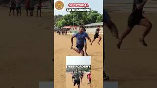 SI PHYSICAL 50 M RUNNING #BEST ACADEMY #YEES ACADEMY #TNUSRB 2023 #SI #motivational