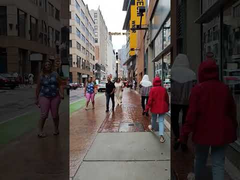 Boston walk #viral #boston #bostonceltics