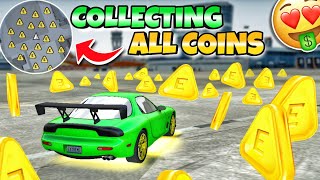 Collecting All Coins🤑| From The Whole Map😱| Extreme Car Driving Simulator🔥|