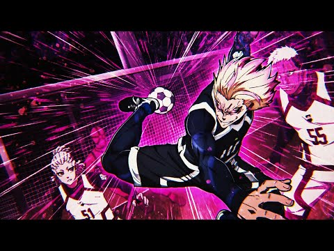 Shido's amazing no-look backheel shot goal || Blue Lock Season 2