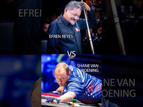 INTERESTING DUEL...  Shane Van Boening Vs Efren Bata Reyes!