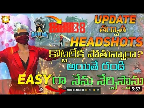 99.9% HEADSHOT SENSITIVITY/FIRE BUTTON SIZE / INTERNAL SETTINGS FOR ONE TAP HEADSHOT TRICK FREE FIRE