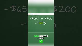 Master Negative Numbers Simple Math Explained! #math #maths #basicmath