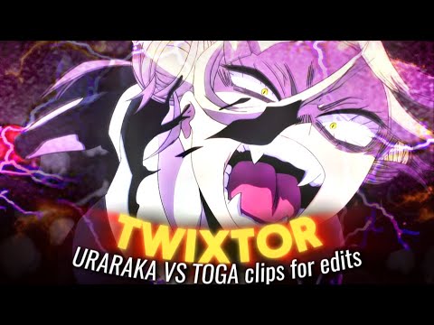 Toga vs Uraraka TWIXTOR Clips 4K | My Hero Academia