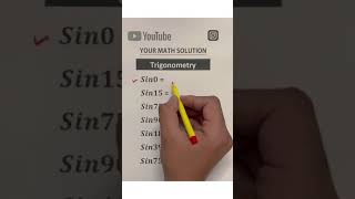 Sine #trending #trigonometry #easymath #easy #trick