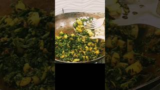 मूली के पत्ते की भुर्जी | Mooli Ki Bhurji #shorts #moolibhurji #rasoitips